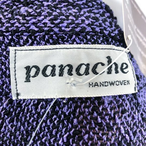 Women's Handwoven Panache Cardigan sz L - Picture 9 of 9